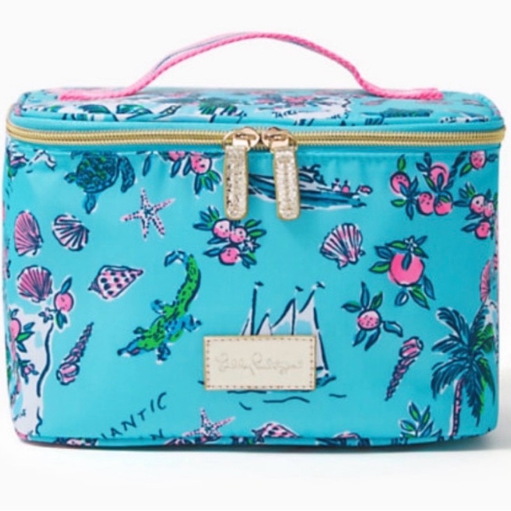 Lilly’s Roadtrip Cosmetics Case NWOT